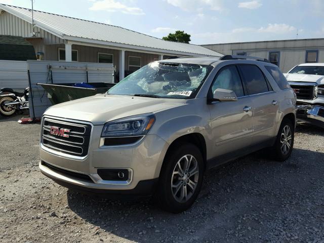 1GKKRSKD8FJ180829 - 2015 GMC ACADIA SLT 棕色 照片 2