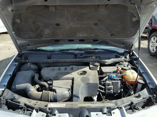 1G8AL55F27Z136958 - 2007 SATURN ION LEVEL SILVER photo 7