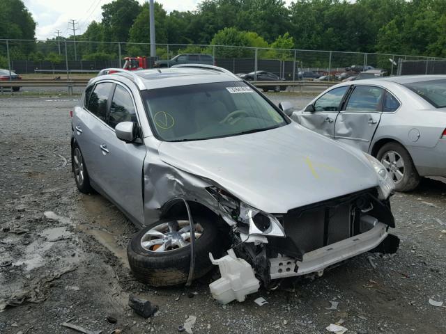 JNKAJ09E88M301778 - 2008 INFINITI EX35 BASE SILVER photo 9