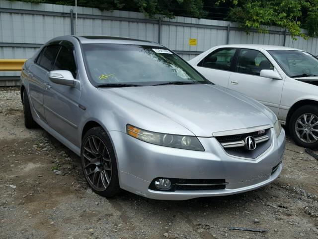 19UUA76597A002233 - 2007 ACURA TL TYPE S SILVER photo 1