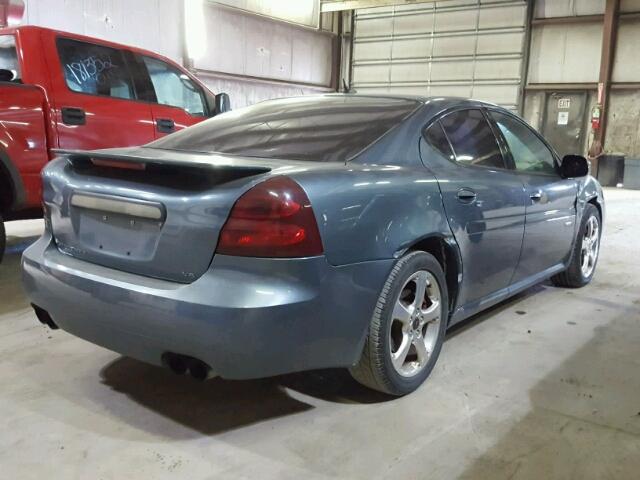 2G2WC55C461222804 - 2006 PONTIAC GRAND PRIX GREEN photo 4