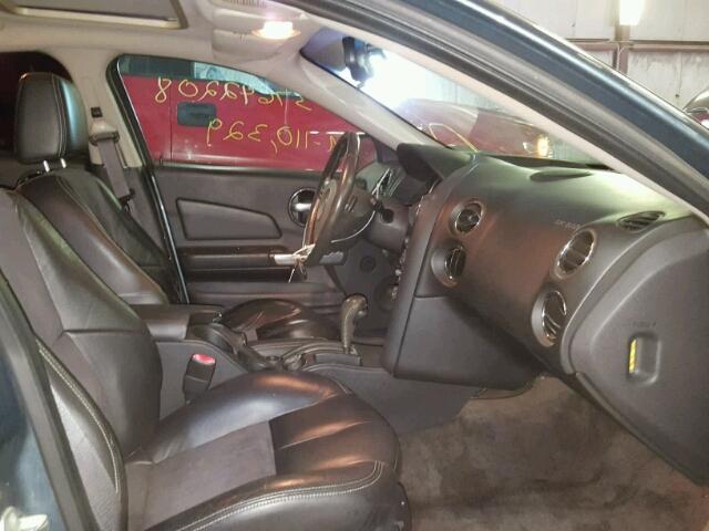2G2WC55C461222804 - 2006 PONTIAC GRAND PRIX GREEN photo 5