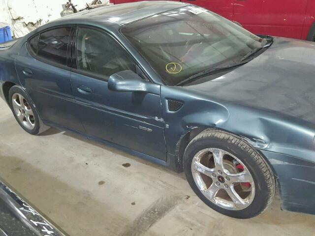 2G2WC55C461222804 - 2006 PONTIAC GRAND PRIX GREEN photo 9