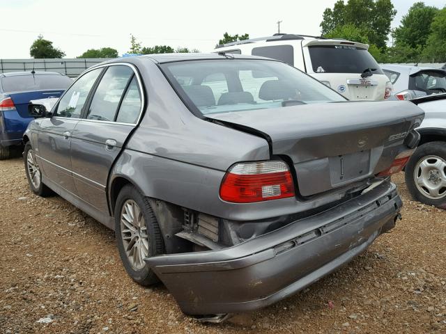 WBADT63412CK26511 - 2002 BMW 530 I AUTO GRAY photo 3