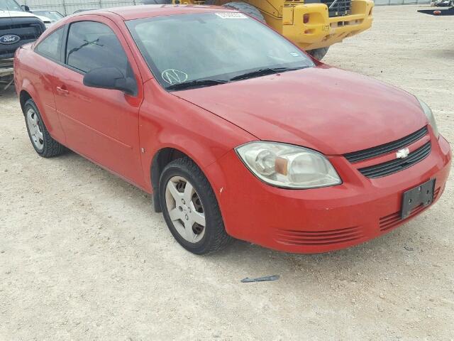 1G1AK15F477237862 - 2007 CHEVROLET COBALT LS RED photo 1