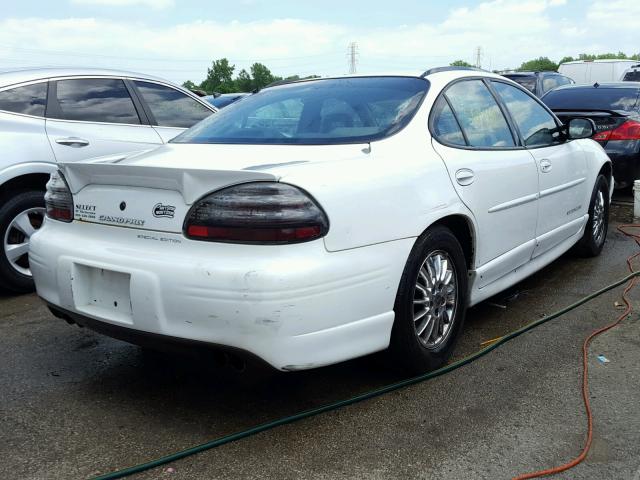1G2WP52K51F257532 - 2001 PONTIAC GRAND PRIX WHITE photo 4
