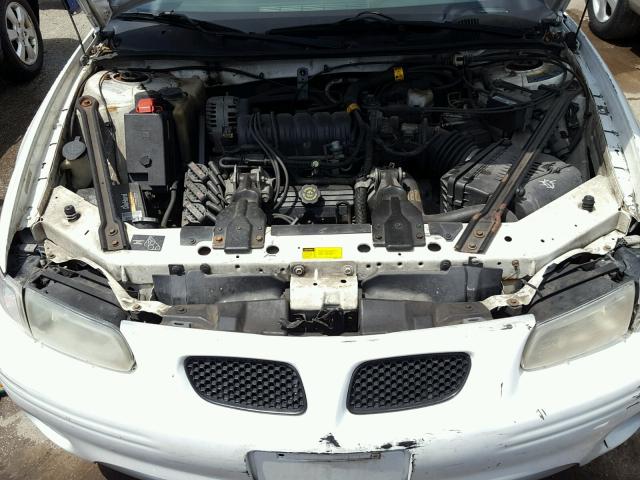 1G2WP52K51F257532 - 2001 PONTIAC GRAND PRIX WHITE photo 7