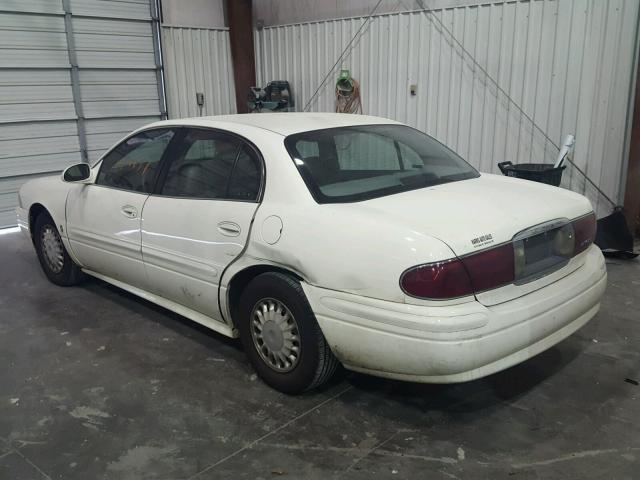 1G4HP52K734110045 - 2003 BUICK LESABRE CU WHITE photo 3