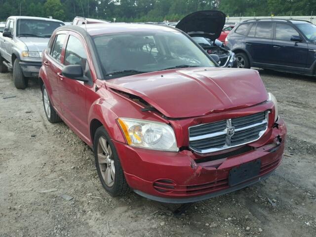 1B3CB4HA6AD619435 - 2010 DODGE CALIBER SX RED photo 9