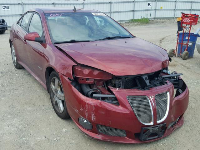 1G2ZM577984143534 - 2008 PONTIAC G6 GXP RED photo 1