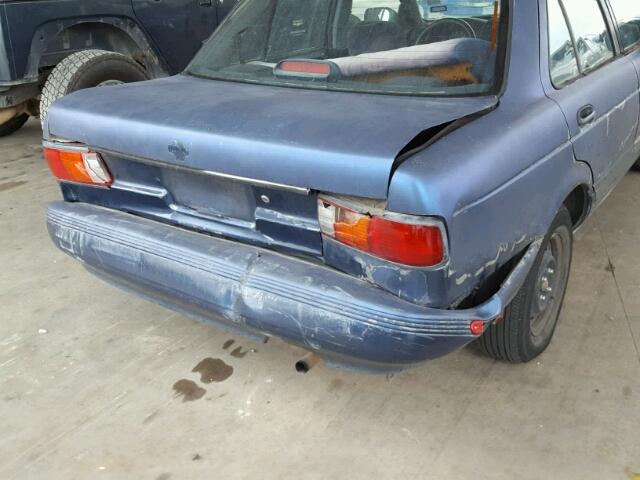 JN1EB31P9PU225990 - 1993 NISSAN SENTRA E BLUE photo 10