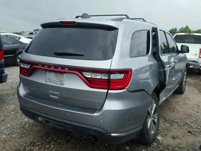 1C4RDHDG0GC330599 - 2016 DODGE DURANGO LI SILVER photo 4