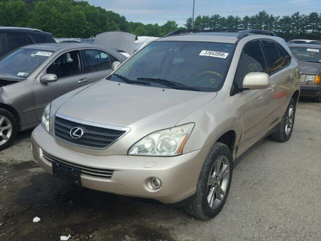 JTJHW31U160041926 - 2006 LEXUS RX 400 TAN photo 2