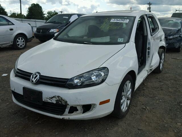 WVWBB7AJ1CW309948 - 2012 VOLKSWAGEN GOLF 白色 照片 2