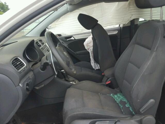 WVWBB7AJ1CW309948 - 2012 VOLKSWAGEN GOLF 白色 照片 5