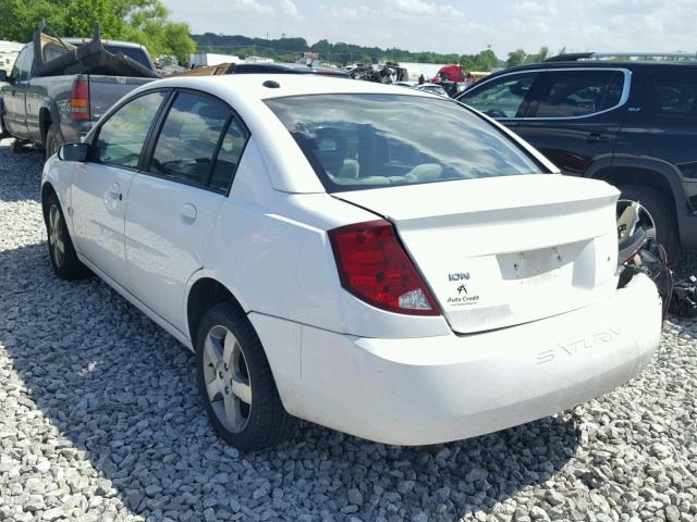 1G8AL55F27Z135079 - 2007 SATURN ION LEVEL WHITE photo 3