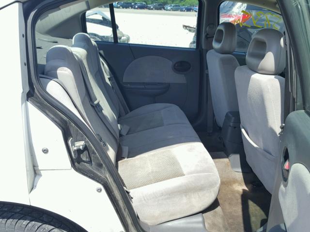 1G8AL55F27Z135079 - 2007 SATURN ION LEVEL WHITE photo 6