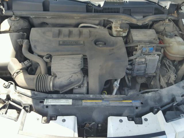 1G8AL55F27Z135079 - 2007 SATURN ION LEVEL WHITE photo 7