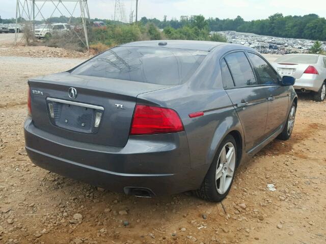 19UUA66275A050049 - 2005 ACURA TL BLACK photo 4