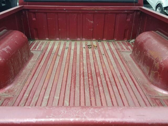 1N6SD11S1VC351201 - 1997 NISSAN TRUCK BASE BURGUNDY photo 6