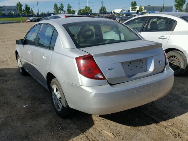 1G8AJ55F27Z199872 - 2007 SATURN ION LEVEL SILVER photo 3