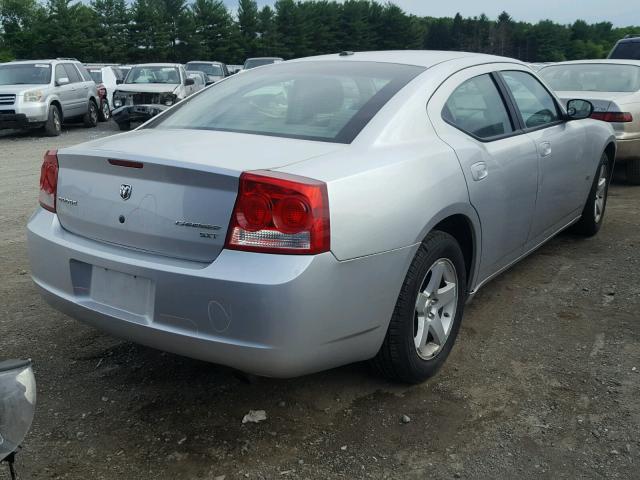 2B3KA33V59H613725 - 2009 DODGE CHARGER SX SILVER photo 4