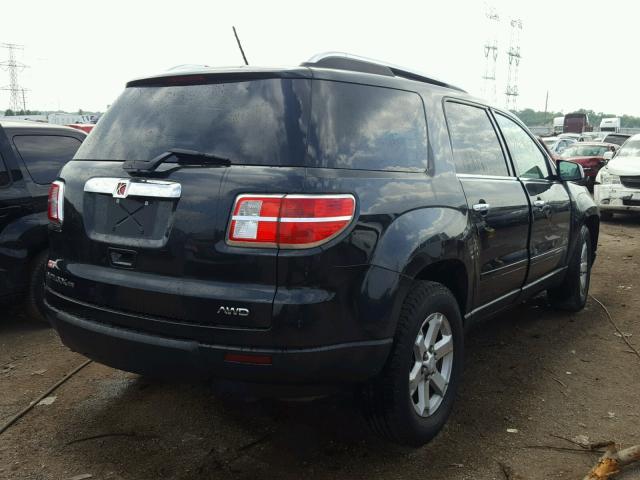 5GZEV23DX9J216560 - 2009 SATURN OUTLOOK XR შავი ფოტო 4