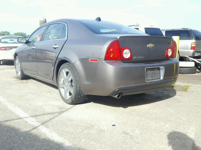 1G1ZC5E04CF209403 - 2012 CHEVROLET MALIBU 1LT 棕色 照片 3