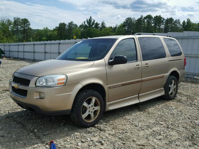 1GBDV13L35D187771 - 2005 CHEVROLET UPLANDER I BROWN photo 2