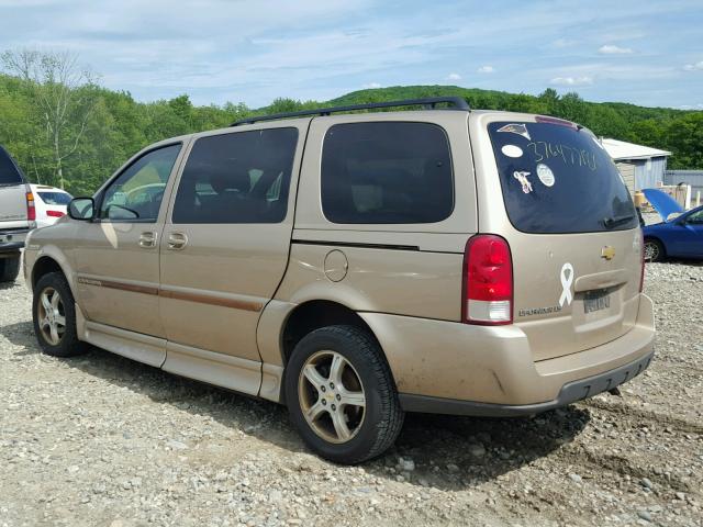 1GBDV13L35D187771 - 2005 CHEVROLET UPLANDER I BROWN photo 3