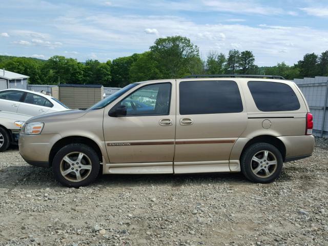 1GBDV13L35D187771 - 2005 CHEVROLET UPLANDER I BROWN photo 9