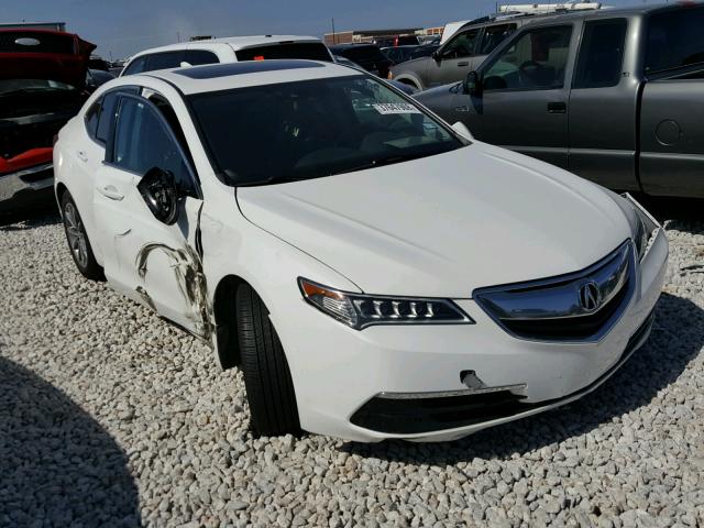 19UUB2F59FA009259 - 2015 ACURA TLX TECH WHITE photo 1