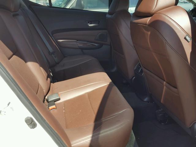 19UUB2F59FA009259 - 2015 ACURA TLX TECH WHITE photo 6
