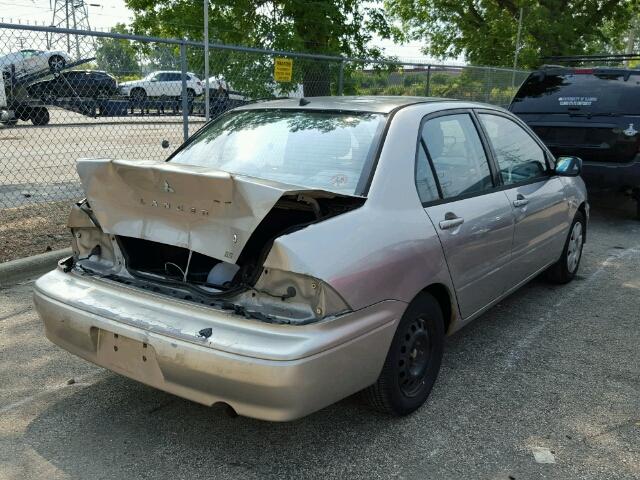 JA3AJ26E82U014738 - 2002 MITSUBISHI LANCER ES SILVER photo 4