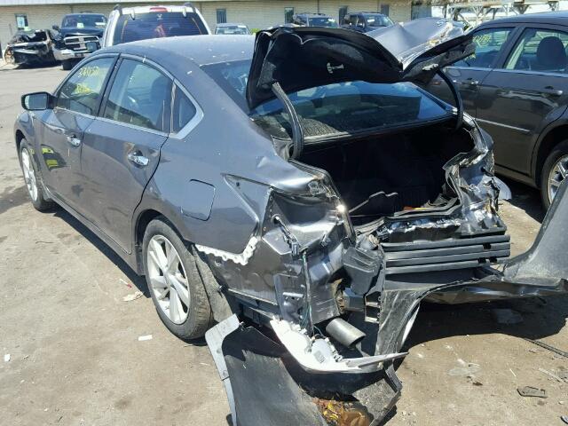 1N4AL3AP1FC471516 - 2015 NISSAN ALTIMA 2.5 GRAY photo 3