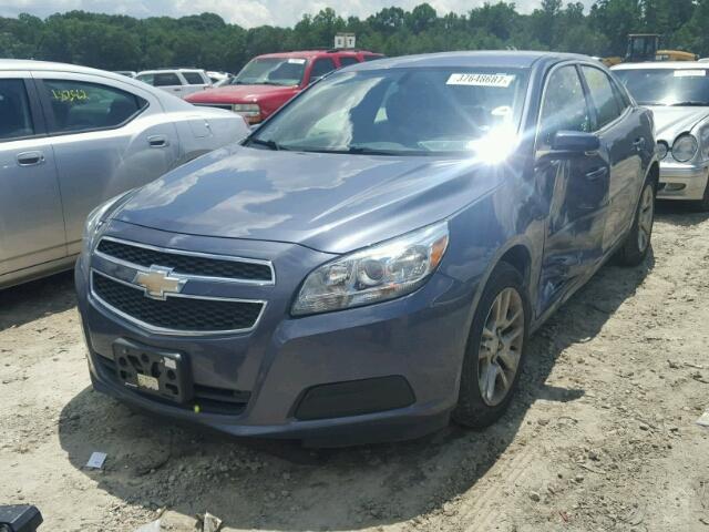 1G11C5SA8DF158208 - 2013 CHEVROLET MALIBU 1LT BLUE photo 2