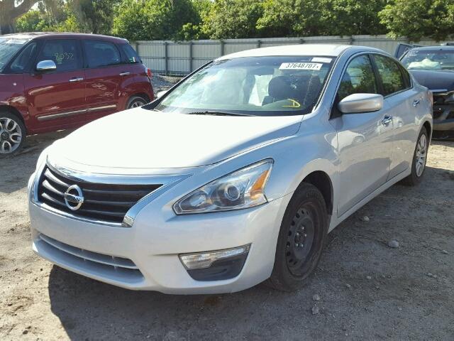 1N4AL3APXDN437446 - 2013 NISSAN ALTIMA 2.5 SILVER photo 2