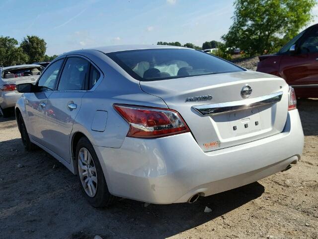 1N4AL3APXDN437446 - 2013 NISSAN ALTIMA 2.5 SILVER photo 3