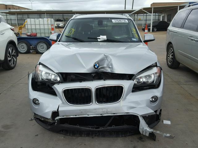 WBAVM1C52EVW52729 - 2014 BMW X1 SDRIVE2 Plata foto 9