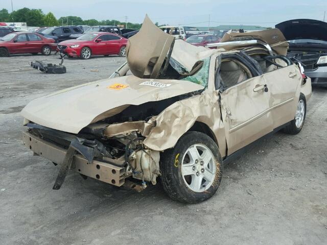 1G1ZT52814F224825 - 2004 CHEVROLET MALIBU LS ოქროსფერი ფოტო 2