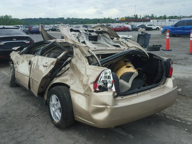 1G1ZT52814F224825 - 2004 CHEVROLET MALIBU LS ოქროსფერი ფოტო 3