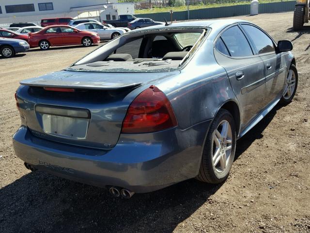 2G2WR584761177604 - 2006 PONTIAC GRAND PRIX BLUE photo 4