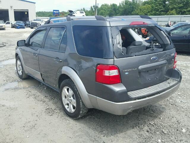 1FMZK02186GA35906 - 2006 FORD FREESTYLE GRAY photo 3