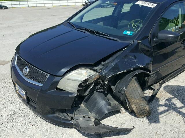 3N1AB6AP7AL666969 - 2010 NISSAN SENTRA 2.0 BLACK photo 9