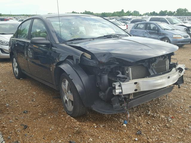 1G8AL55F87Z111823 - 2007 SATURN ION LEVEL BLACK photo 1