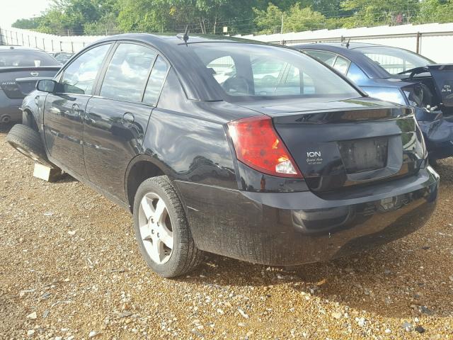1G8AL55F87Z111823 - 2007 SATURN ION LEVEL BLACK photo 3