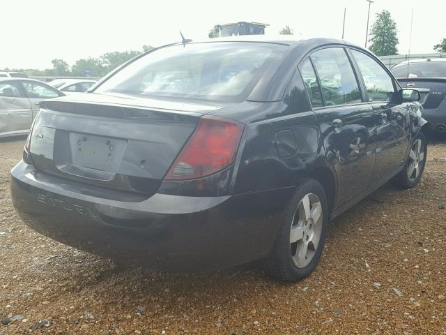 1G8AL55F87Z111823 - 2007 SATURN ION LEVEL BLACK photo 4