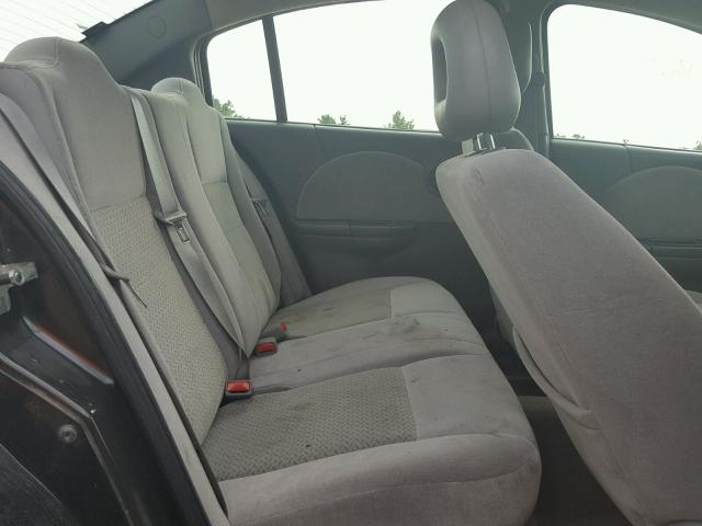 1G8AL55F87Z111823 - 2007 SATURN ION LEVEL BLACK photo 6