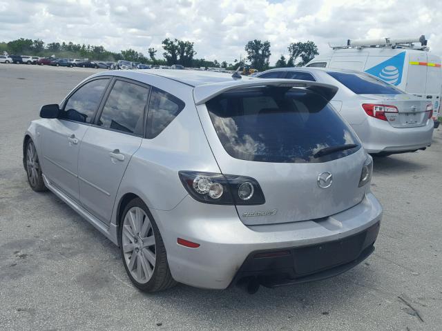 JM1BK34L471759747 - 2007 MAZDA SPEED 3 银色 照片 3