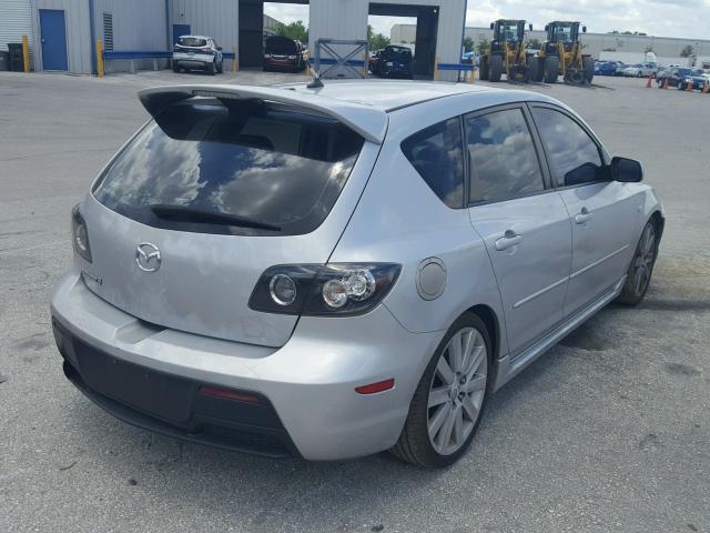 JM1BK34L471759747 - 2007 MAZDA SPEED 3 银色 照片 4